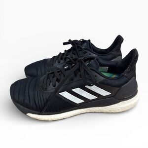 Adidas Solar Glide Core Black Cloud White Women’s US Size 8 Running Shoes
